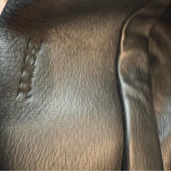 Born Black Leather Shoulder Bag with Tassel - Picture 6 of 12